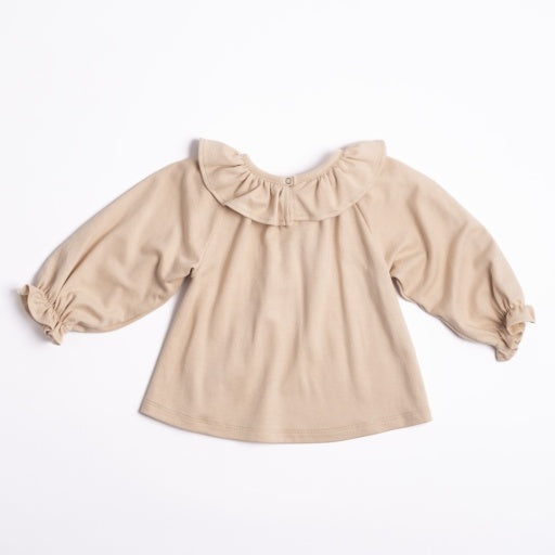 Ruffle Top - Dusty Pink