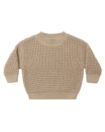 Chunky Knit Sweater | Heathered Latte