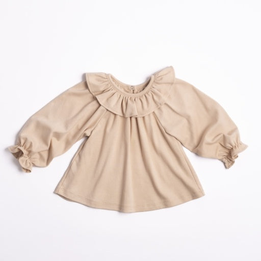 Ruffle Top - Dusty Pink