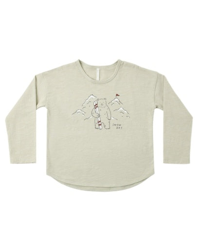Long Sleeve Tee || Snow Day by Rylee + Cru