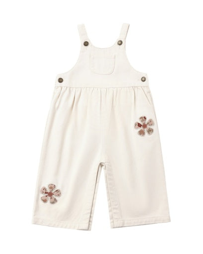 Wide Leg Overall || Daisy Patches by Rylee + Cru