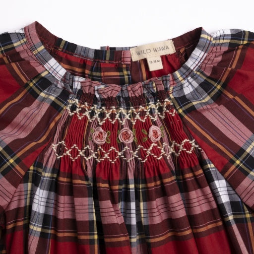 Nora Romper - Heritage Tartan image 2