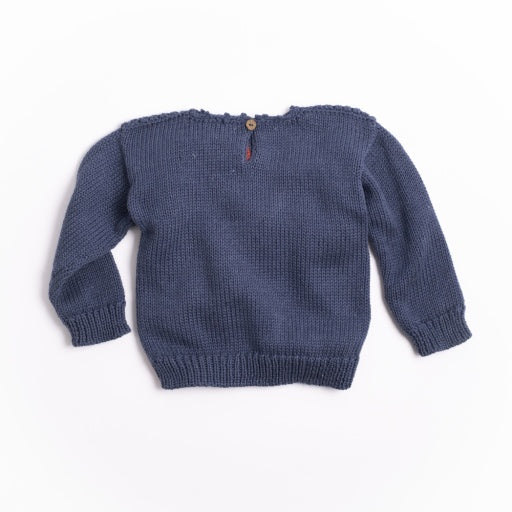 Patchwork Sweater - Wildberry Denim