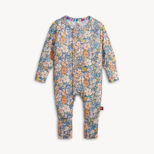 Flora Modal Ruffle Magnetic Convertible Coverall