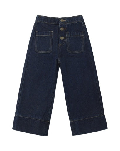 Patch Pocket Pant || Dark Indigo by Rylee + Cru