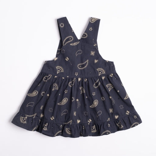 Overall Dress - Midnight Bandana