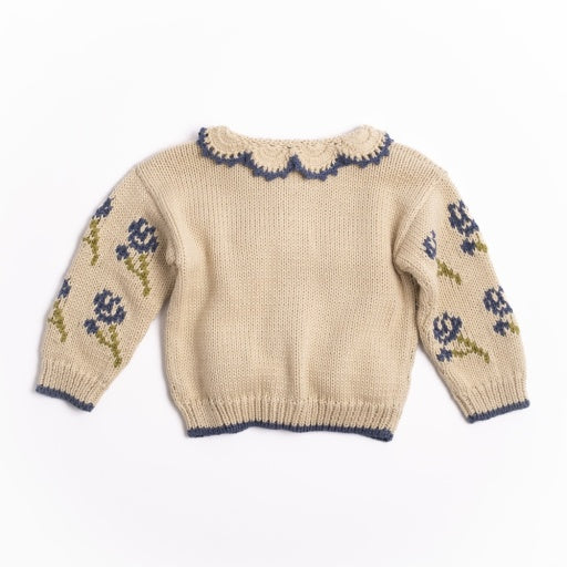 Ines Cardigan - Midnight Bloom