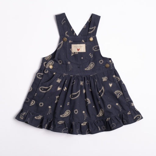 Overall Dress - Midnight Bandana