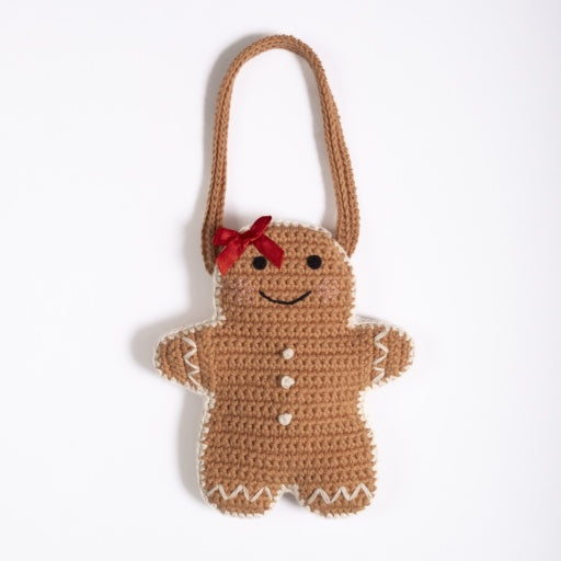 Crochet Purse - Gingerbread Woman
