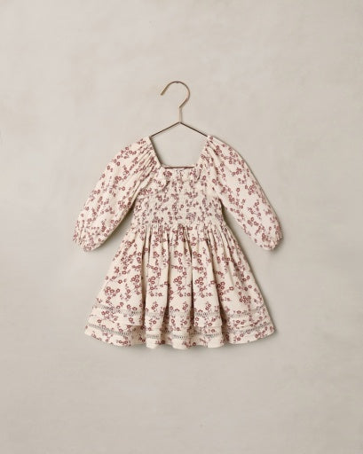 Elodie Dress - Floral Toile