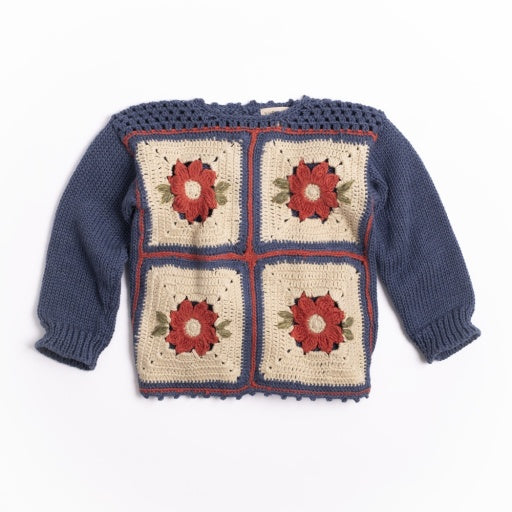 Patchwork Sweater - Wildberry Denim