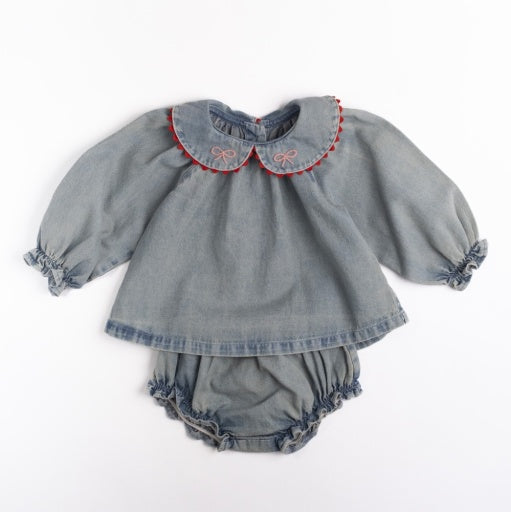 Georgina Set - Denim Darling