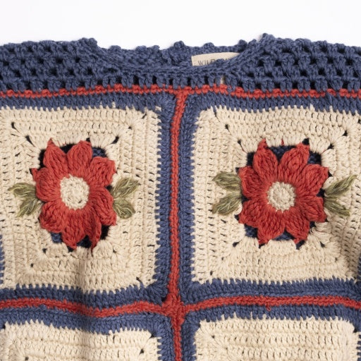 Patchwork Sweater - Wildberry Denim