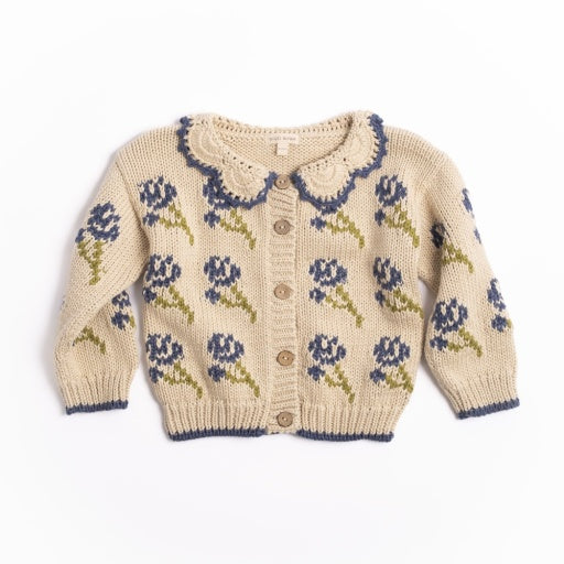 Ines Cardigan - Midnight Bloom