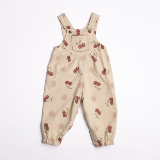 Overall Romper - Cherry Bloom