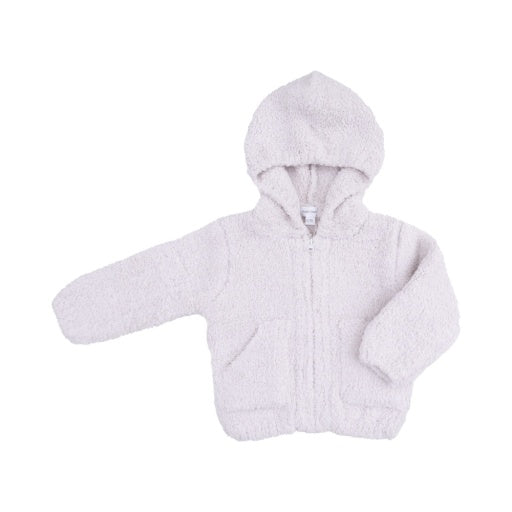 Natural Chenille Hooded Jacket 1