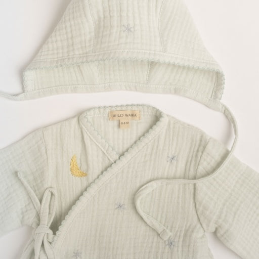 Gauze Bundle Set - Embroidered Stars