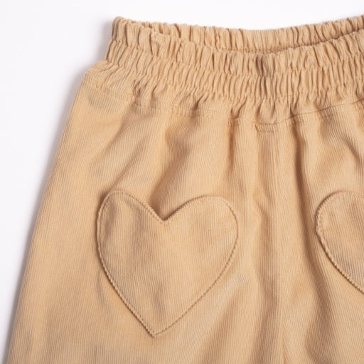 Heart Pocket Pant - Dusty Pink