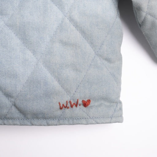 Quilted Jacket - Denim Darling