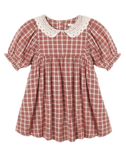 Heidi Dress Vintage Plaid by Rylee + Cru