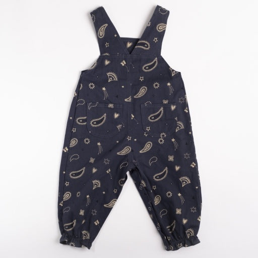 Overall Romper - Midnight Bandana