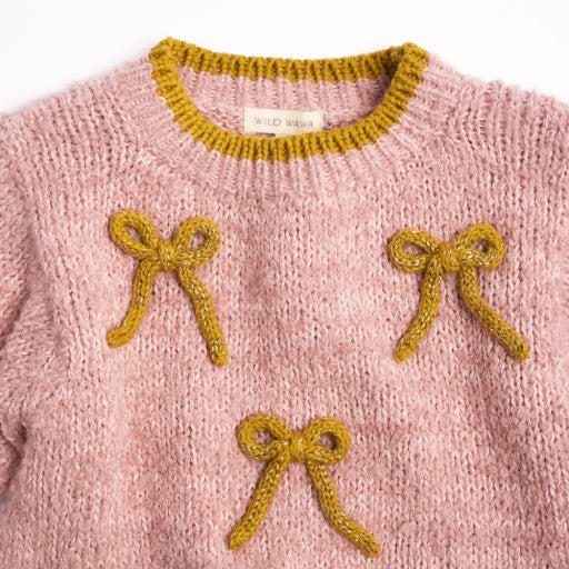 Bow Sweater - Stardust image 2