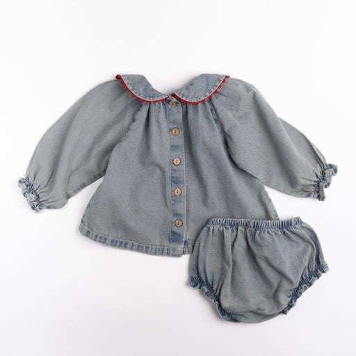 Georgina Set - Denim Darling