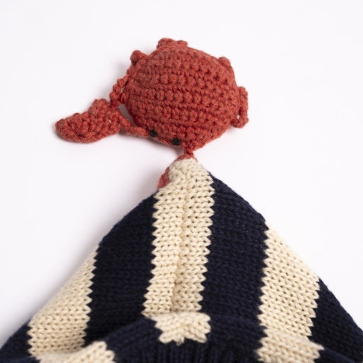 Little Mariner Hoodie - Navy Stripe