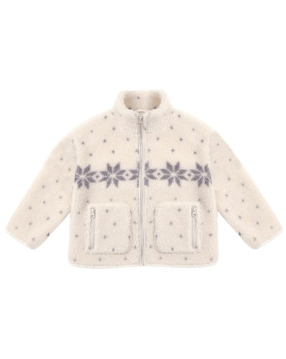 Felix Jacket || Natural Fair Isle by Rylee + Cru