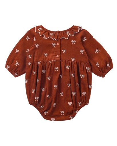 Freya Romper Bows by Rylee + Cru