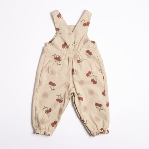 Overall Romper - Cherry Bloom