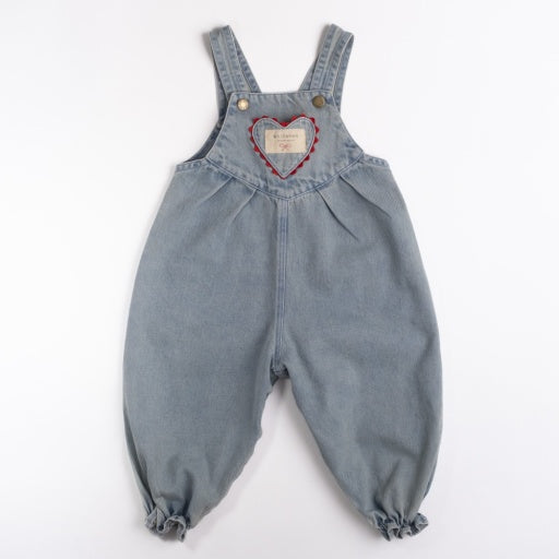 Overall Romper - Denim Darling