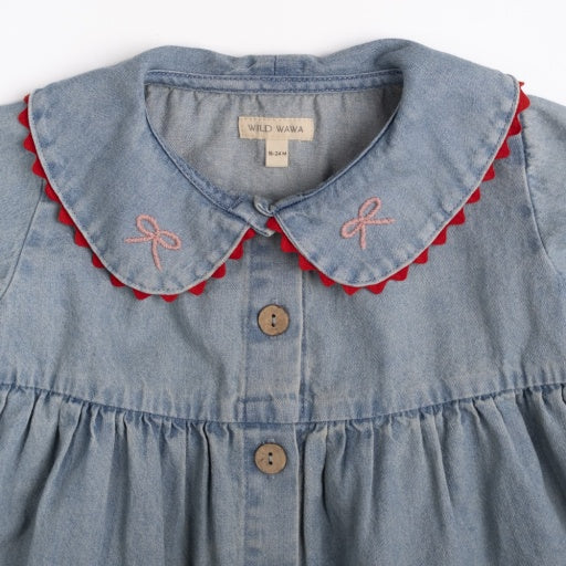 Clementine Dress - Denim Darling