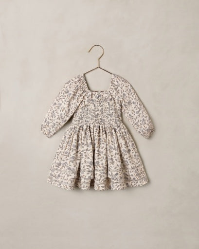 Elodie Dress - Blue Garden