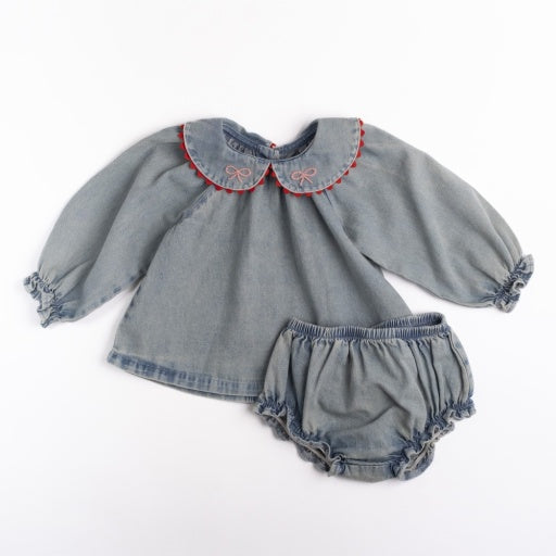 Georgina Set - Denim Darling