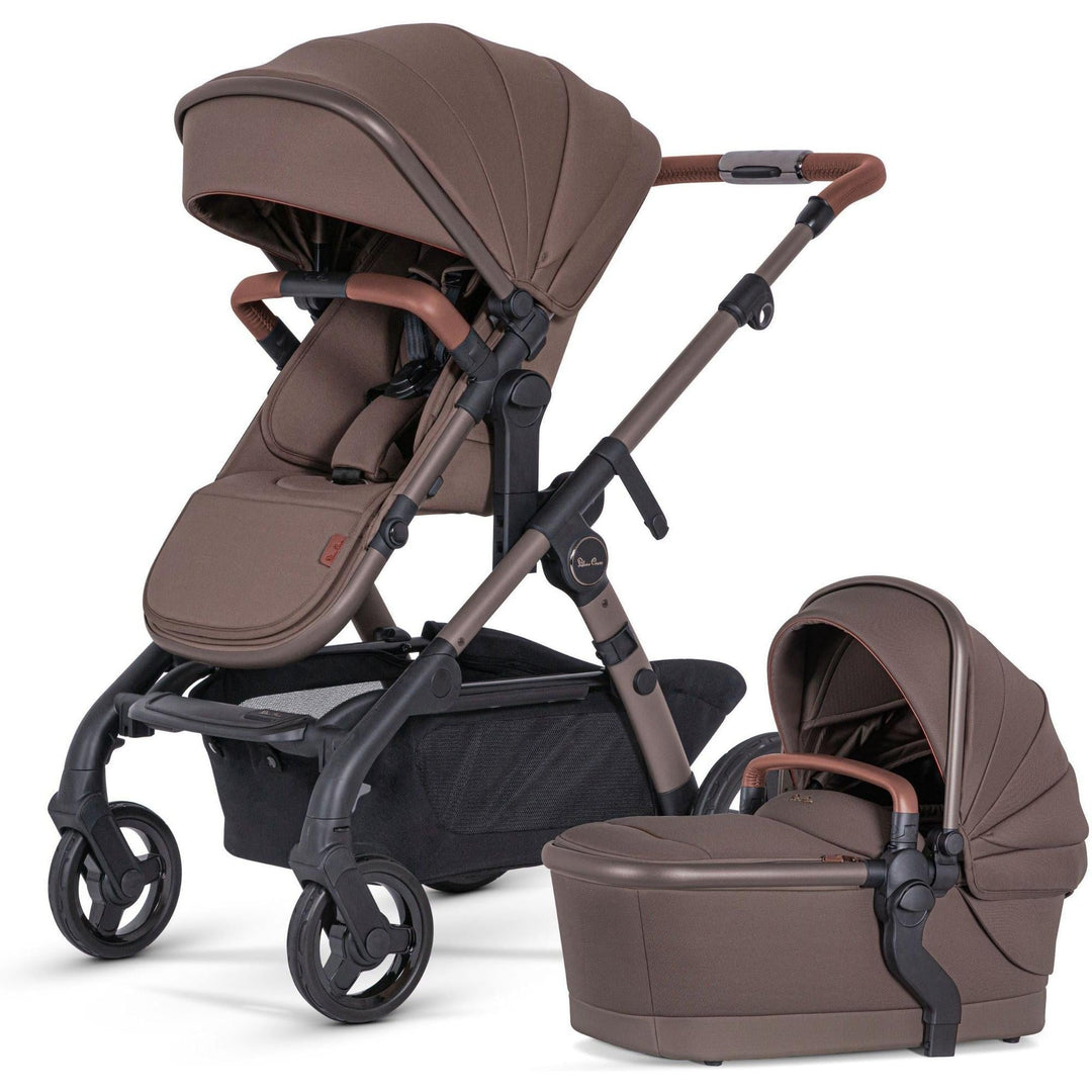 Silver Cross Wave 3 Single to Double Stroller Caramel