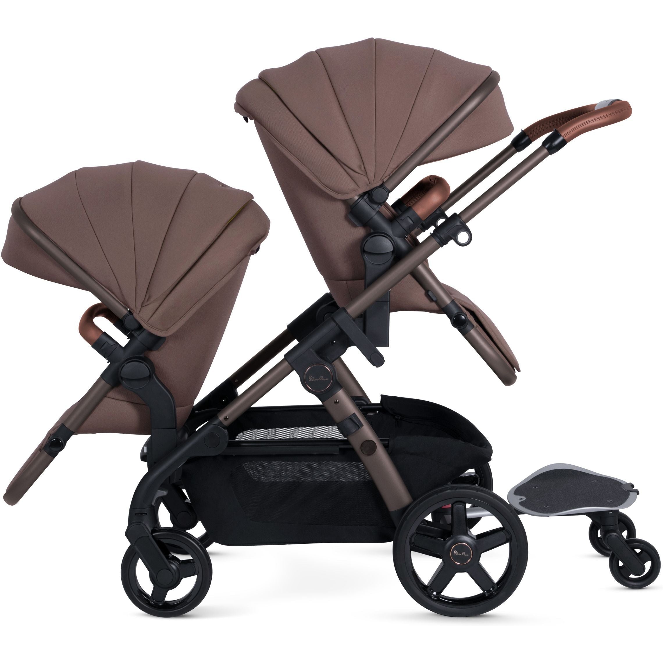 Shop Silver Cross Wave 3 Single-to-Double Stroller - Li'l Baby Sprouts
