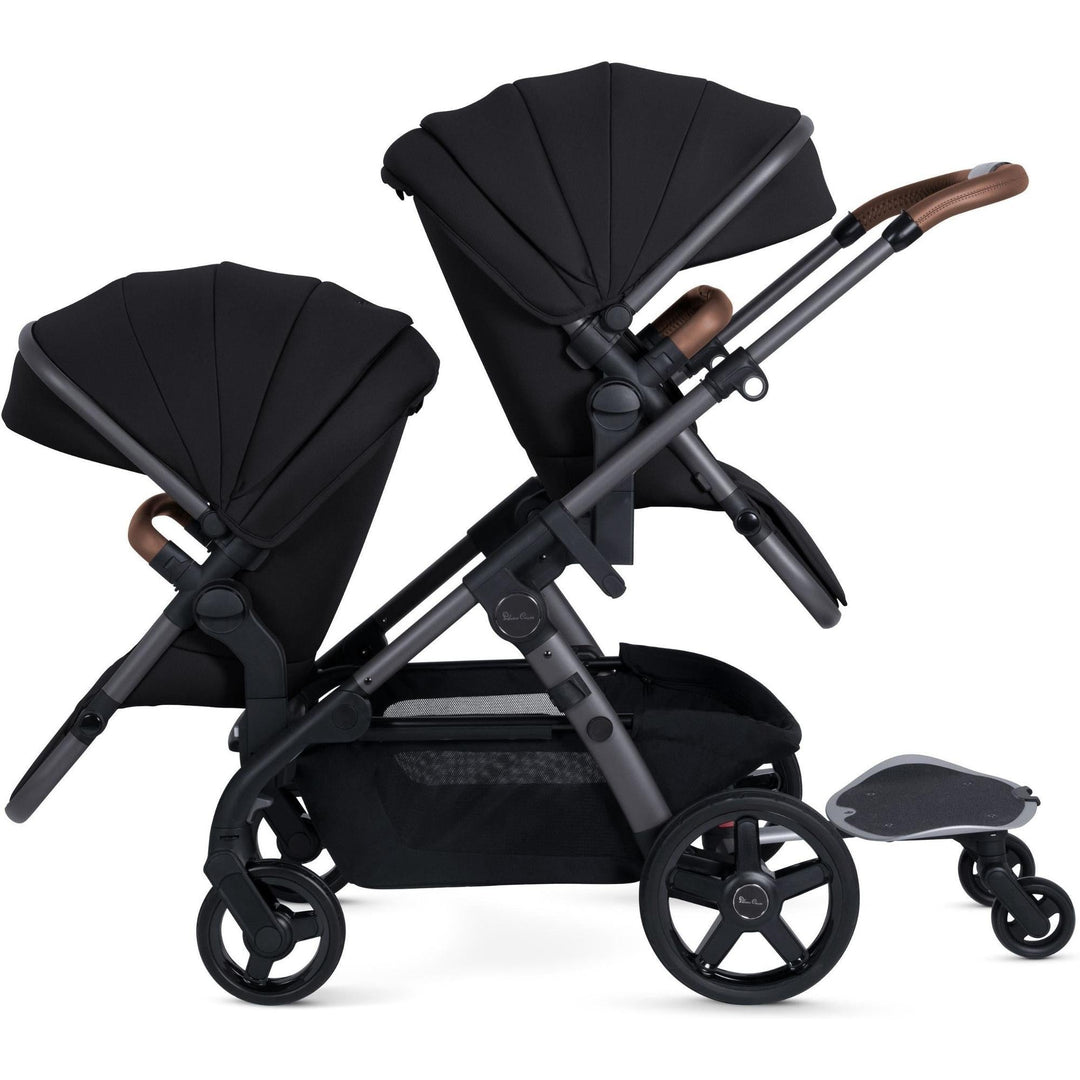 stroller double seat Silver Cross Wave 3 Single to Double Stroller Caramel