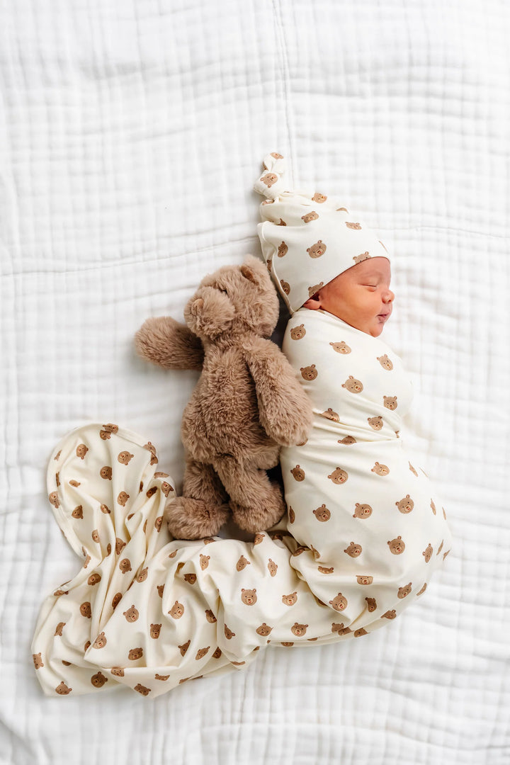 Teddy Swaddle Blanket