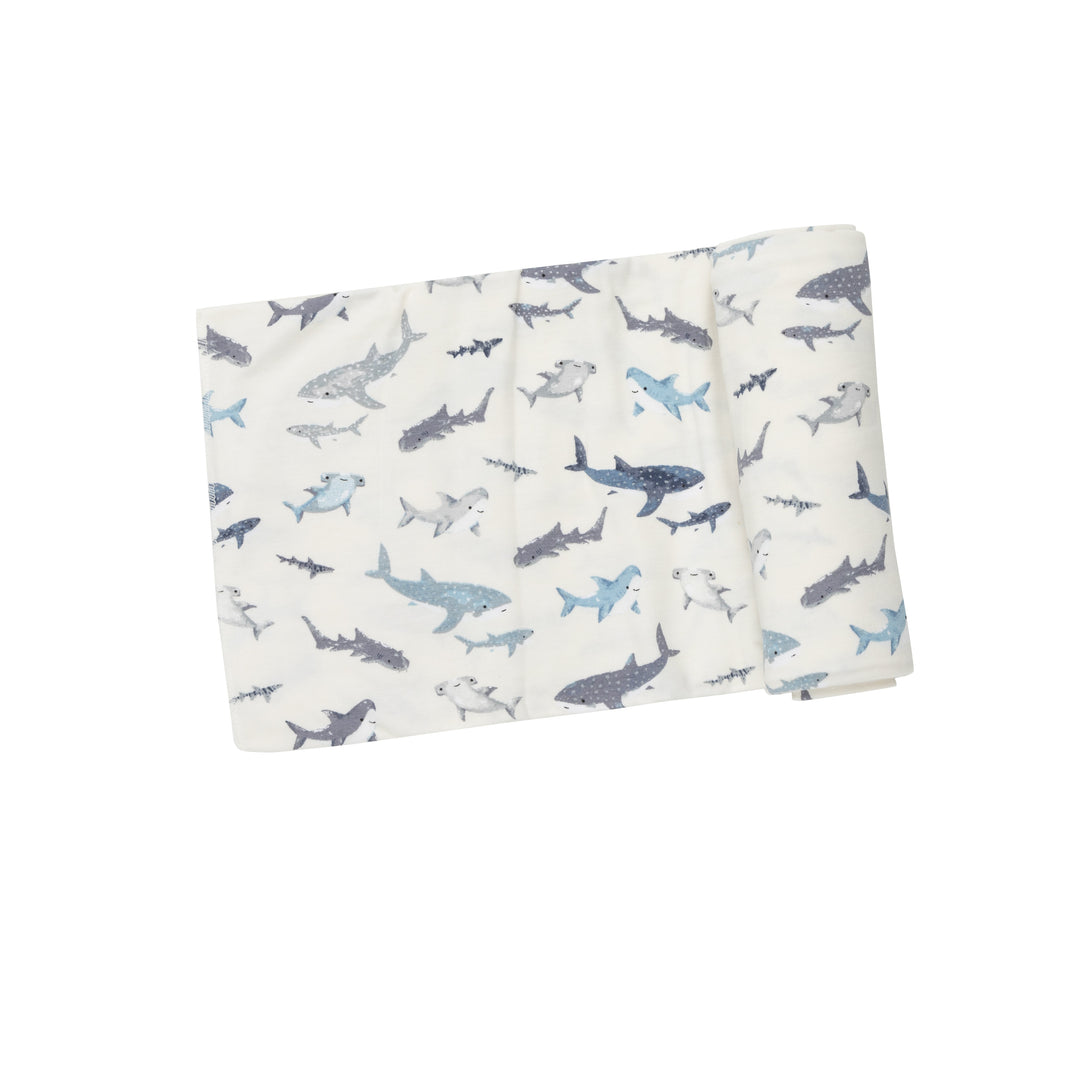 Sharks Swaddle Blanket