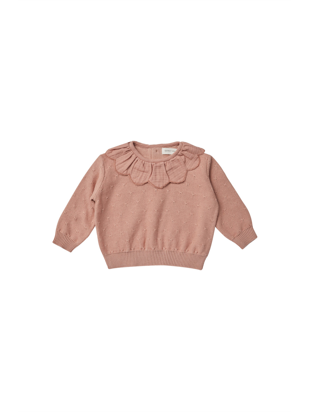 Petal Knit Sweater Rose