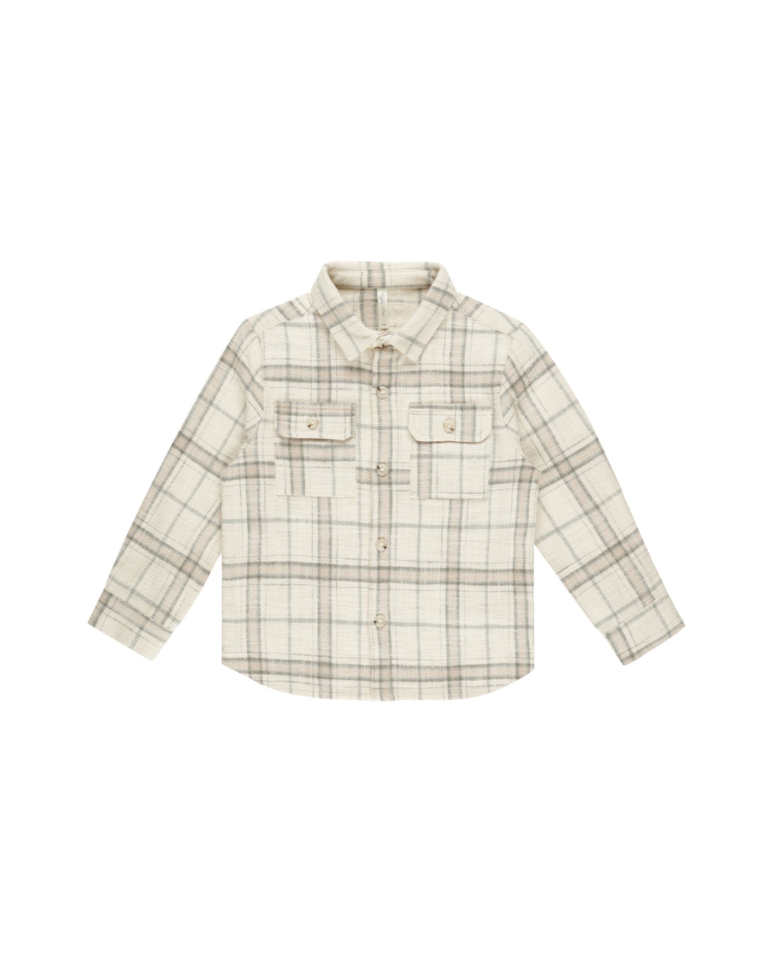 Collared L/S Shirt - Rustic Plaid Rylee + Cru 12-18M   [variant_option4] [variant_option5] [variant_option6] [variant_option7] [variant_option8] [variant_option9] 1