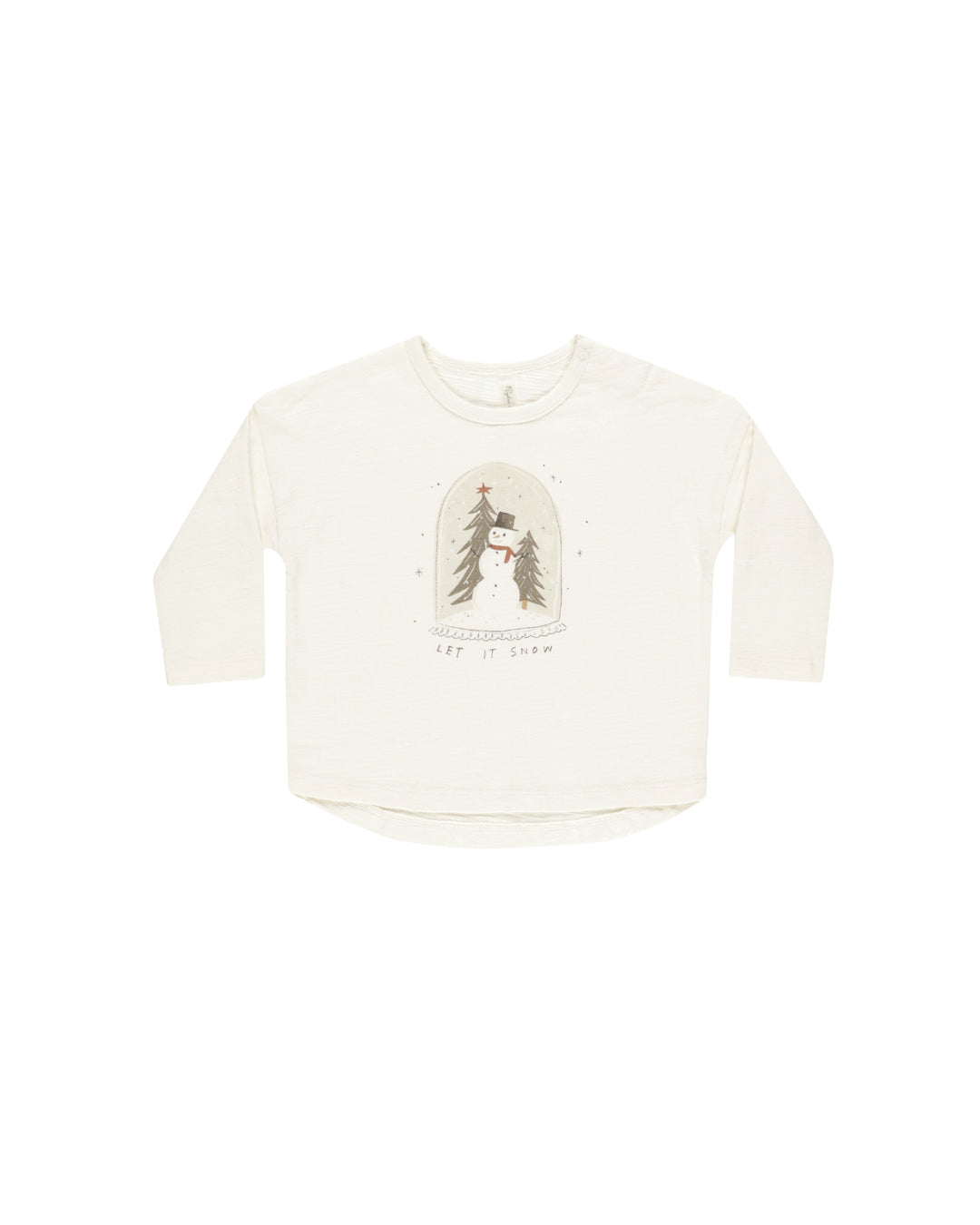 Long Sleeve Tee - Let it Snow Rylee + Cru 0-3M   [variant_option4] [variant_option5] [variant_option6] [variant_option7] [variant_option8] [variant_option9] 1