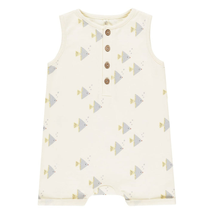 Davis Romper || Angel Fish