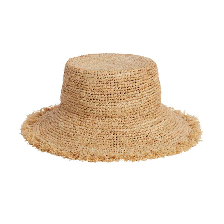 Straw Bucket Hat