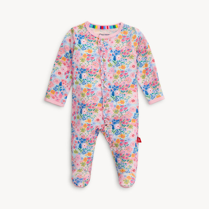 Lily Modal Ruffle Magnetic Footie