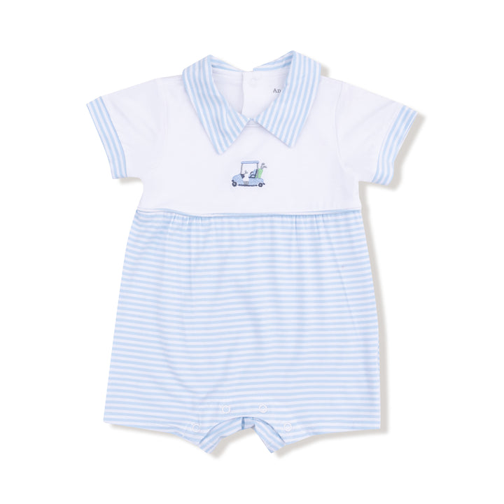 Baby Golf Carts Blue Polo Shortie