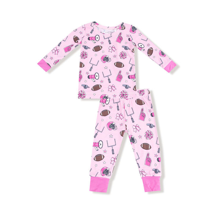 Game Day Pink L/S Loungewear Set