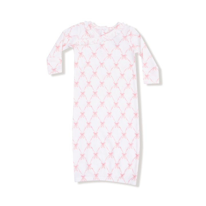 Ribbon Bow Trellis Kimono Gown