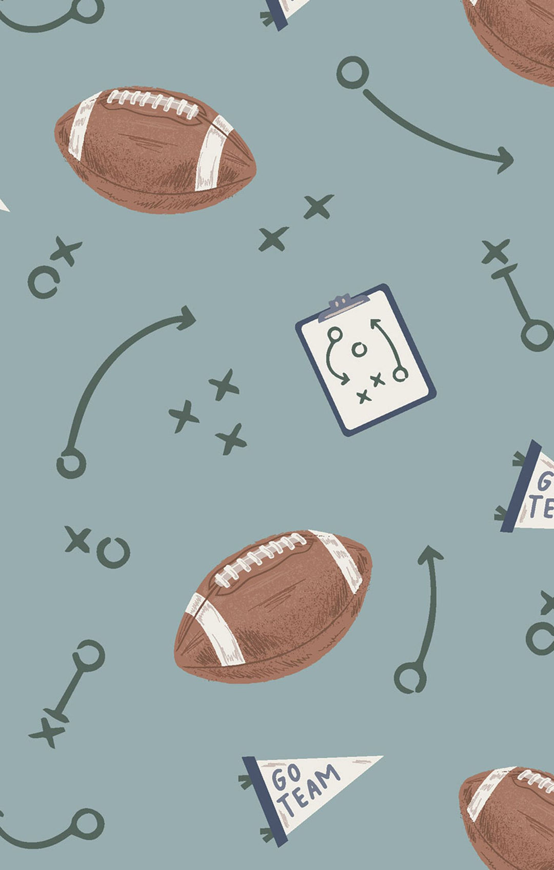 Touchdown Time 2 Way Zipper Footie